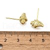 Brass Stud Earrings EJEW-H157-01G-02-5