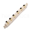 Ion Plating(IP) 304 Stainless Steel Wide Band Open Cuff Rings RJEW-F167-02G-09-1