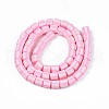 Handmade Polymer Clay Bead Strands CLAY-T020-12H-2