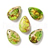 Natural Imperial Jasper Pendants G-P460-03-1