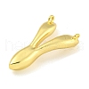Rack Plating Brass Pendants KK-Z053-19G-2