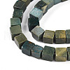 Natural Shoushan Jade Beads Strands G-T140-48A-3