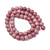 Opaque Glass Beads Strands GLAA-T031-01O-3
