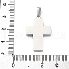 304 Stainless Steel Pendants STAS-L286-12P-3