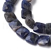 Natural Sodalite Beads Strands G-K359-B07-01-4