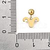 304 Stainless Steel Pendants STAS-H202-01G-03-3