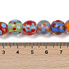 Handmade Lamword Beads Strands LAMP-P069-01A-01-3