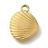 Ocean Theme 304 Stainless Steel Pendants STAS-Z092-06G-05-1