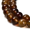 Dyed Natural Agate Beads Strands G-G203-10D-10mm-4