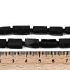 Natural Black Tourmaline Beads Strands G-F715-111-3