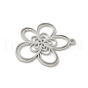 304 Stainless Steel Pendants STAS-V016-02P-2