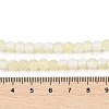 Frosted Crackle Glass Beads Strands X1-GLAA-U001-8mm-M11-4
