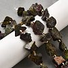 Raw Rough Natural Dragon Blood Beads Strands G-Z087-A03-1