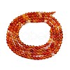 Natural Red Agate Beads Strands G-M438-A10-02-5