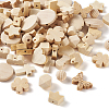 Unfinished Wood Beads & Pendants WOOD-TA0001-32-3