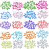 SUPERFINDINGS 20 Styles Transparent Acrylic Beads TACR-FH0001-18-1