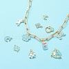 Alloy Enamel Pendants ENAM-YW0001-19-6