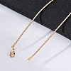 Brass Chains Necklaces X-KK-N216-40-2