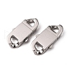 Non-Tarnish 304 Stainless Steel Box Clasps STAS-S080-03B-P-2