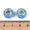 Opaque Resin European Beads RESI-T057-29D-3