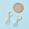 Glass Seed Beads Leverback Earrings EJEW-MZ00398-03-3