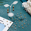   100Pcs 2 Colors Brass Beads FIND-PH0021-71B-5