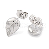 Non-Tarnish 304 Stainless Steel Stud Earrings EJEW-H013-21P-2