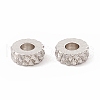Non-Tarnish 201 Stainless Steel Spacer Beads STAS-A057-25A-P-2
