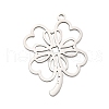 Anti-Tarnish 304 Stainless Steel Pendants STAS-S150-13P-A-1