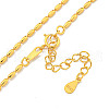925 Sterling Silver Necklaces NJEW-C052-06G-2
