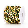 Brass Rhombus Link Chains CHC-N023-08C-G-2
