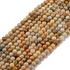 Natural Crazy Agate Bead Strands G-A130-2mm-K10-1