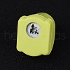 Random Single Color or Random Mixed Color Mini Plastic Craft Paper Punch Sets for Scrapbooking & Paper Crafts AJEW-L051-17-2