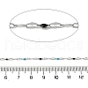 304 Stainless Steel Dapped Chains CHS-H036-01P-03-3