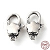 925 Thailand Sterling Silver Lobster Claw Clasps STER-D003-13AS-3