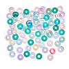 200Pcs Transparent Handmade Lampwork Beads LAMP-HS0001-10-1