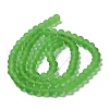 Transparent Glass Beads Strands X-EGLA-A034-T6mm-MD11-3