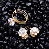 Craftdady Cubic Zirconia Cabochons ZIRC-CD0001-06-7