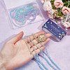 SUNNYCLUE 10 Strands Transparent Gradient Color Glass Beads Strands GLAA-SC0002-04E-3