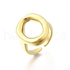 304 Stainless Steel Cuff Rings RJEW-D320-05G-4