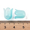 Transparent Acrylic Beads Caps OACR-B022-01C-3