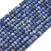 Natural Sodalite Beads Strands G-P575-A44-8x5mm-2