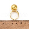 Brass Cuff Rings RJEW-D323-01G-5
