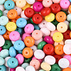 Opaque Baking Paint Glass Seed Beads SEED-N008-03A-M-3