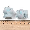 Flocky Resin Pendants FIND-A052-01-3
