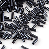 Plated Glass Bugle Beads SEED-R011-A-706-1
