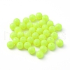 Fluorescent Acrylic Beads MACR-R517-8mm-01-2