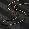 Brass Ball Chain Necklaces MAK-L009-06G-3