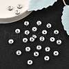 Brass Grade A Rhinestone Spacer Beads RB-A014-Z6mm-10S-2