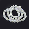 Electroplate Glass Beads Strands EGLA-P032B-8mm-AB02-2